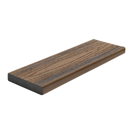 Planche de terrasse, composite, Transcend Tropicals, carré, spiced rhum, 1" x 6" x 16'