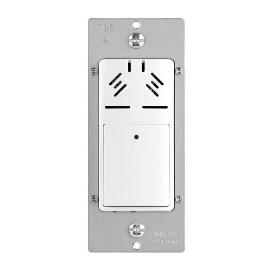 Humidity Sensor Fan Control - White