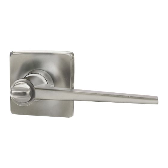 Levier pour porte privée, Windsor, nickel satiné