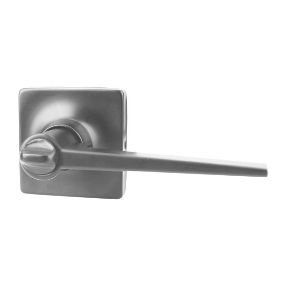 Lever For Private Door - Windsor - Satin Charcoal