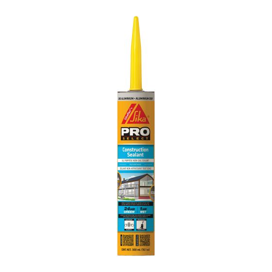 Scellant de construction Sikaflex, gris aluminium, 300 ml