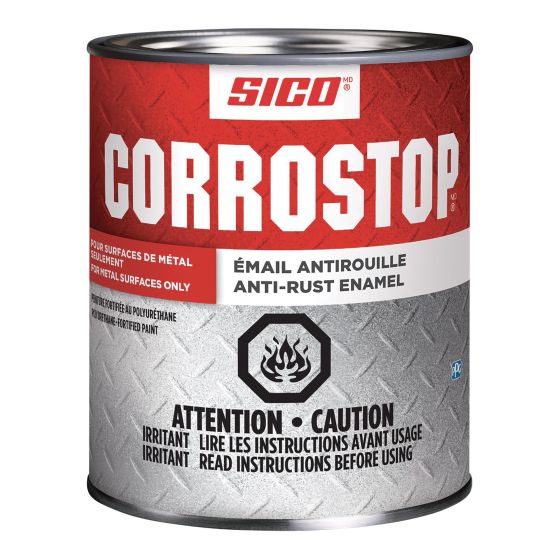 Anti-Rust Enamel - Corrostop - Black - Gloss - 946 ml