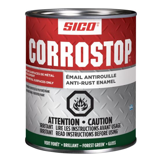 Anti-Rust Enamel - Corrostop - Forest Green - Gloss - 946 ml