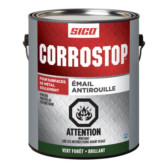 Anti-Rust Enamel - Corrostop -  Forest Green - Gloss - 3.78 l