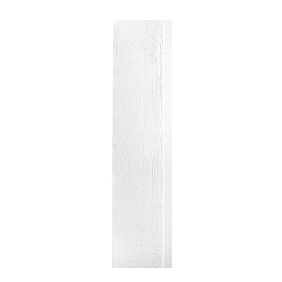 Board & Batten siding - Board - White