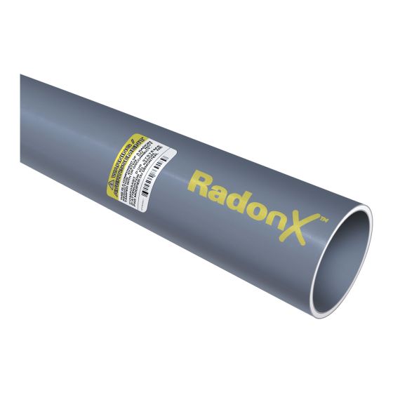 Pipe - RadonX - PVC - SGV - 4" x 10'