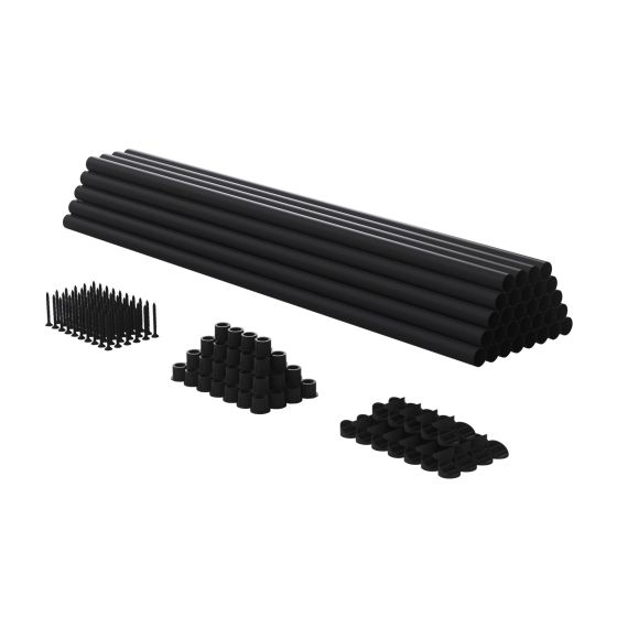 Round Iron Baluster – Black - 32" – 30/pkg
