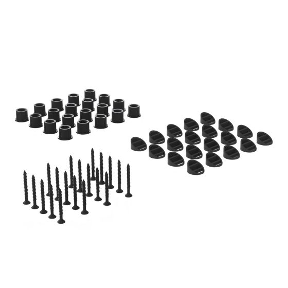 Baluster Connector – Black – 20/Pkg