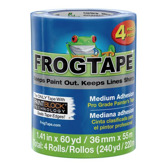 Ruban pro pour peintre, bleu, 1,41, 4/pqt