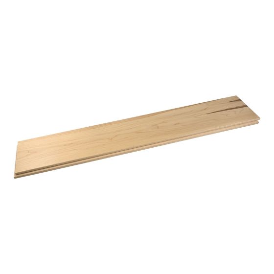 Harwood Floor - Hard Maple - Grade Antique - Satin - 3/4" x 4 1/4" x 11" to 22"