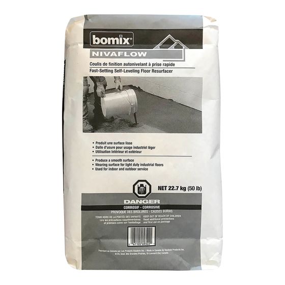 Coulis de finis, autonivelant, Nivaflow, 22,7 kg
