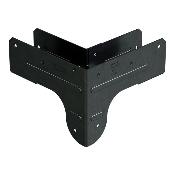 Connecteur d'angle Rigid Tie ZMAX, OA AV, noir