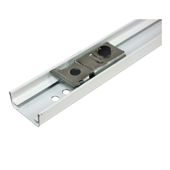 Rail pour porte pliante, 32", blanc
