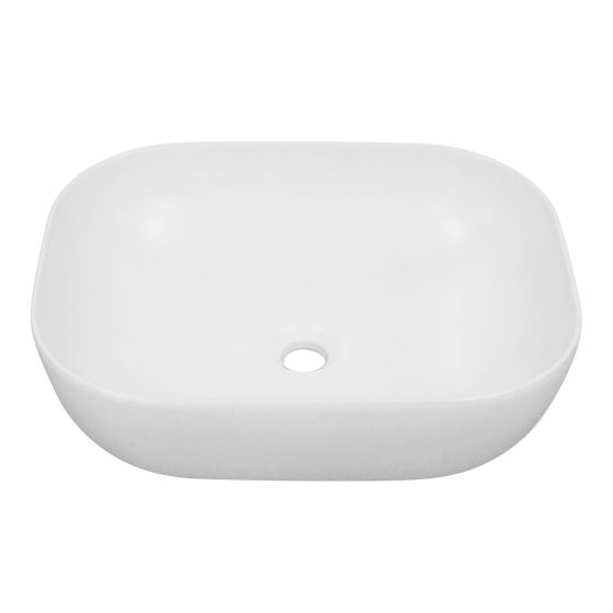 Sink – Porcelain – Rectangular – Matte White - 20'' x 16'' x 5 1/2''