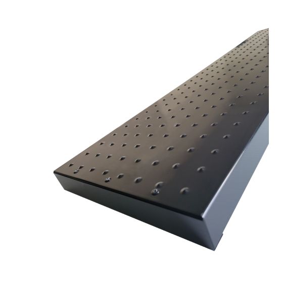 Steel Stair Tread – Black - 11" x 48"