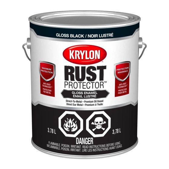 Rust Protector - Gloss Black - 3.78 l