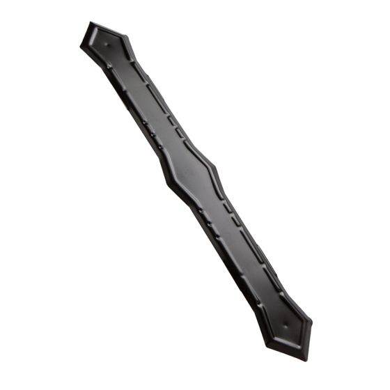 Downspout Band for Gutters, Aluminum, Black