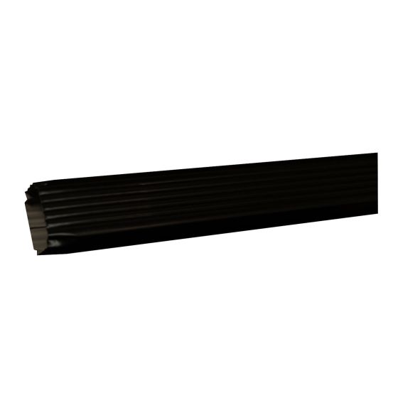 Gutter Downspout – aluminum – Black - 10’ x 2" x 3"
