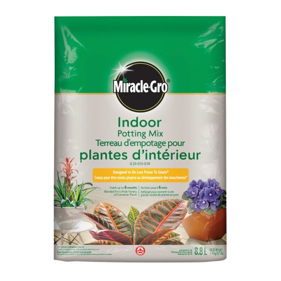 Terreau pour plantes d’intérieur, 8,8 L