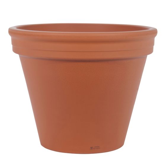 Pot en terre cuite, allemand, 8"