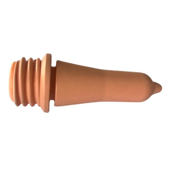 Screw-On Natural Feeding Teat - Pink