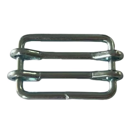 Clip séparateur pour ruban électrique, petit, 25mm, plaqué zinc, 5/pqt