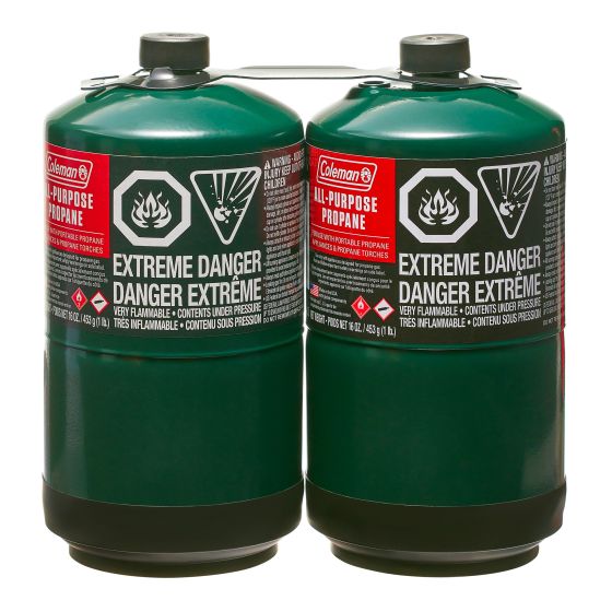Bouteille de propane, 16 oz, 2/pqt