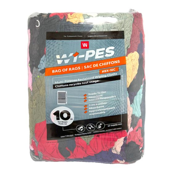 Chiffons T-shirt de couleur, 10 lb