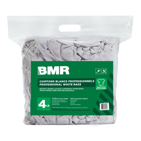 Professional Rags – White – 4 lb