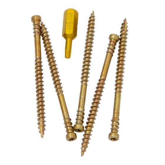RT Composite Trim Screws - #8 x 2" - 100/Pkg
