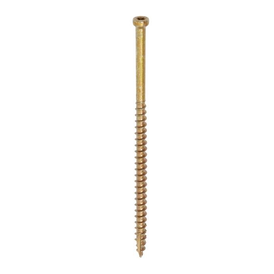 Finishing & Trim Deck Screws - #8 x 3-1/8" - 2500/Pkg