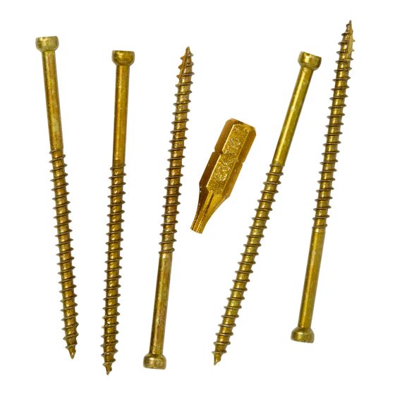 Finishing & Trim Deck Screws - #8 x 2-3/4" - 100/Pkg