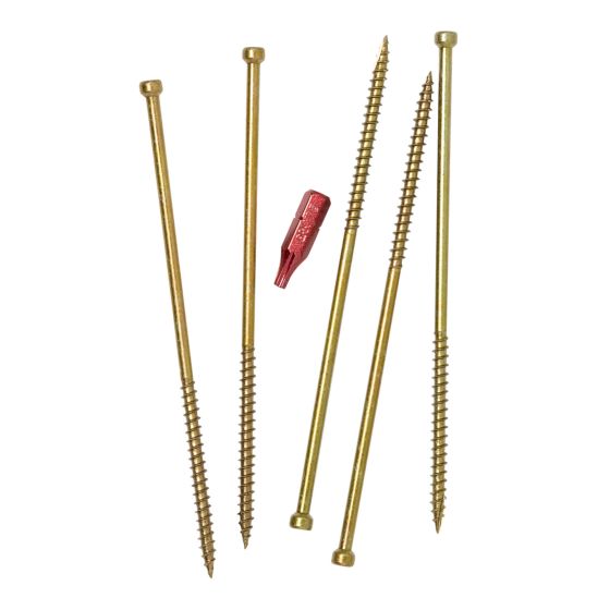 Finishing & Trim Deck Screws - #9 x 5" - 50/Pkg