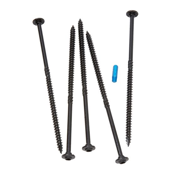 RSS™ LTF Timber Frame Screws, Black, 3/8 x 20-in, 25/Pkg