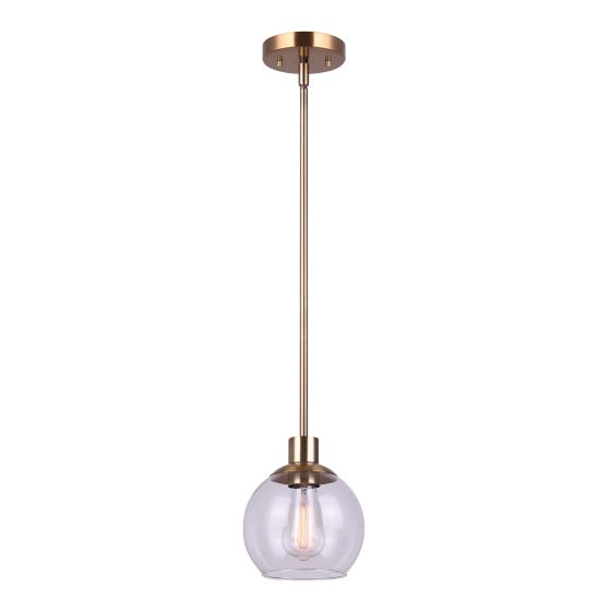 Luminaire suspendu Esffera, 7", or