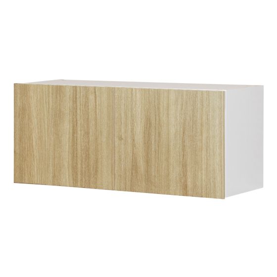 Caisson supérieur pour réfrigérateur, 2 portes, mélamine, 33 po