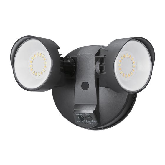 Lumière de sécurité, DEL, 3CCT, noir