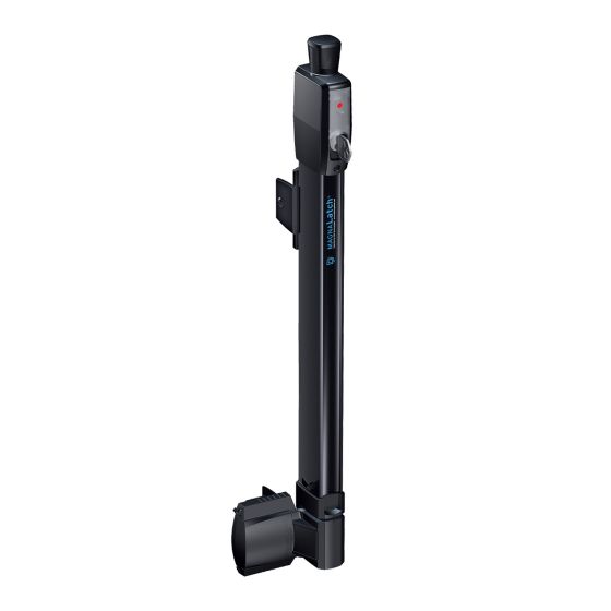 Magnetic Lock With Key – Black - 20 1/2"