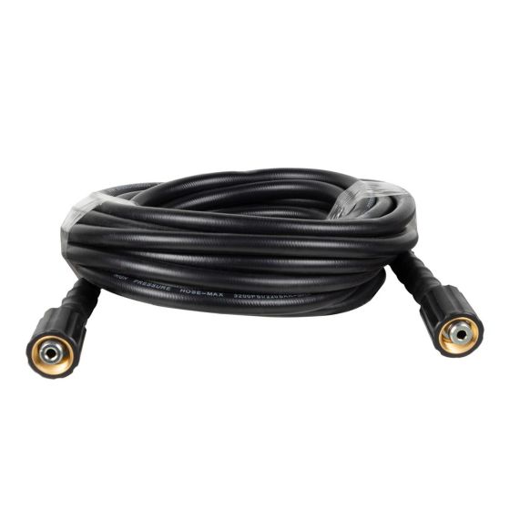 Tuyau, haute pression, M22, 3 600 PSI max, M22, noir, 25' x 1/4"