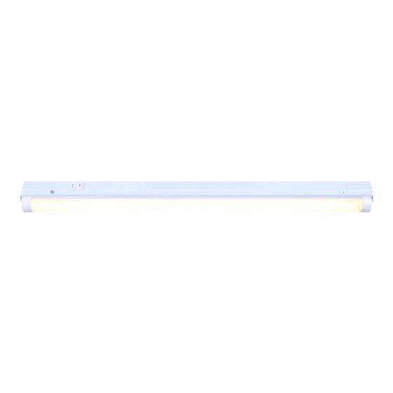 LED Tube Light, 1 Light, 2-ft, 19 W, 3CCT