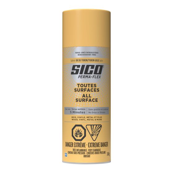 Peinture en aérosol , 340 g, fini satiné or du Yukon