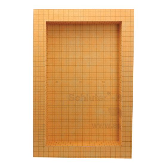 Niche de douche, KERDI-BOARD, 12" x 12"