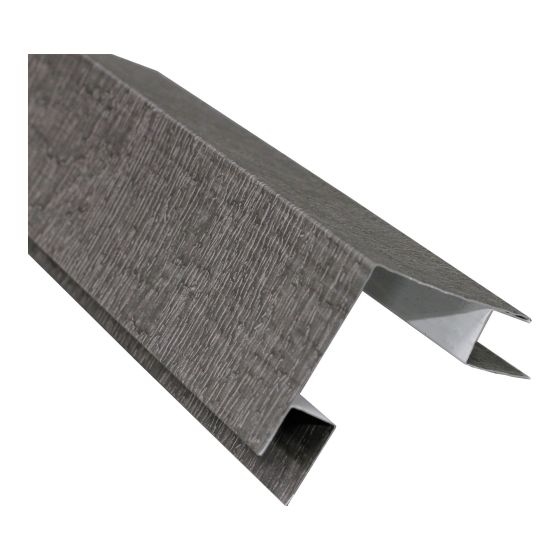 Outside Corner Trim for Siding - 1" x 10' - Charcoal