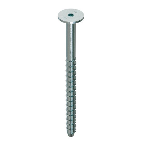 Titen HD Screw Anchor, Flat Head, 1/2 x 8-in, 15-pk