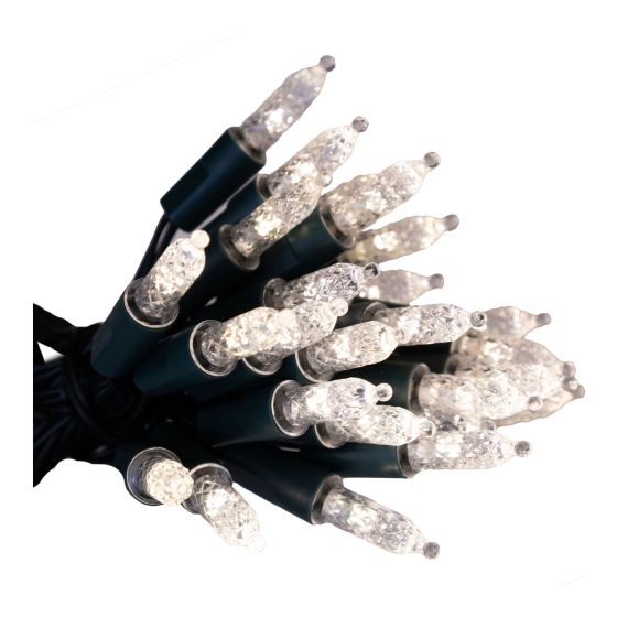 Jeu de lumières de Noël, DEL, 8 fonctions, blanc chaud