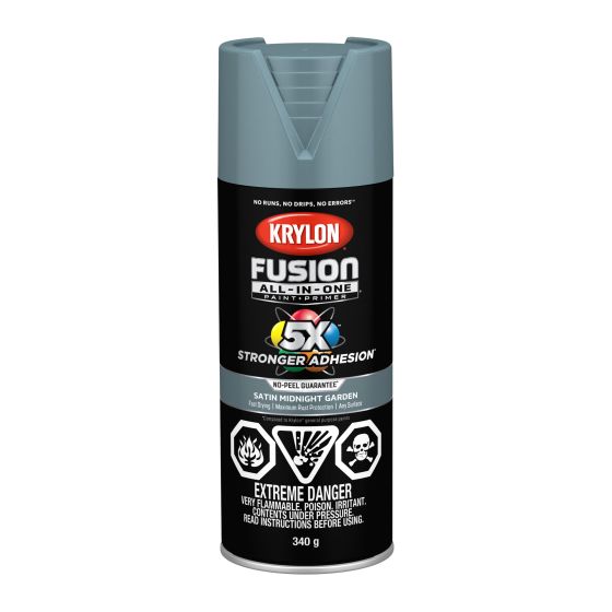 All-In-One Protective Spray Paint - Fusion - Satin Mineral Green - 340 g