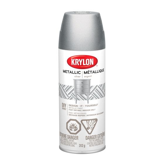 Peinture métallisée, argent métallique, 340 G