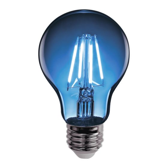 A19 LED Blue Bulb – 4.5 W – Dimmable