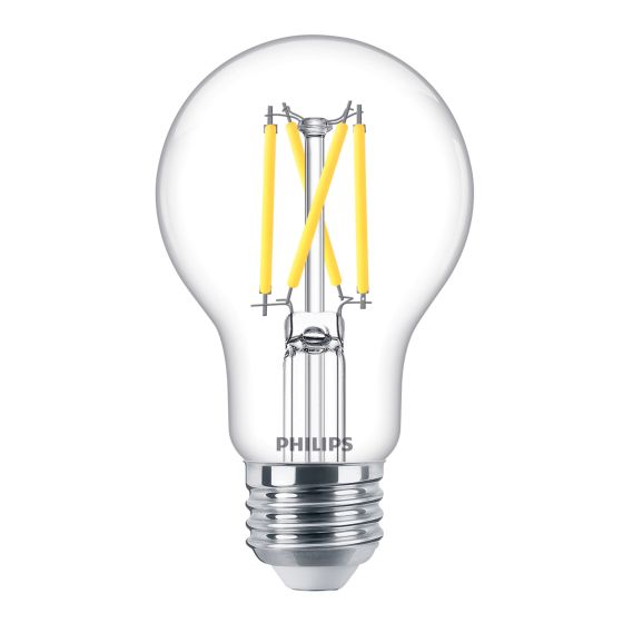 Ampoules à DEL A19 Ultra Definition, blanc brillant, 8 W, 2/pqt