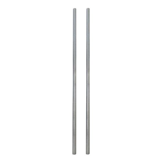 Pieu, galvanisé, 6' x 1 11/16", 2/pqt